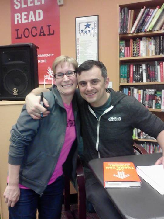 I was so excited to meet Gary Vaynerchuk in the flesh this year!