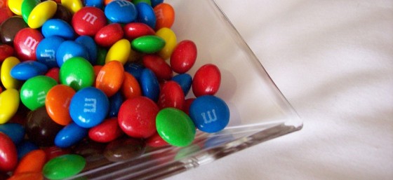 M&M by madame.furie from Flickr (Creative Commons License)