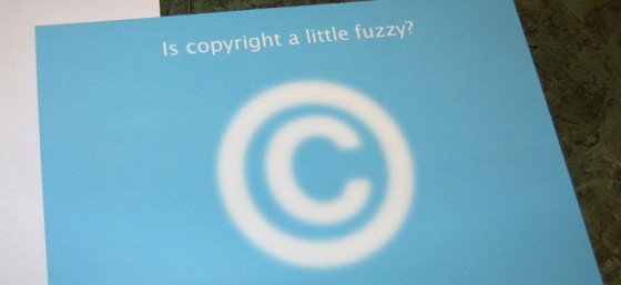 Is Copyright a Little Fuzzy? by Elias Bizannes from Flickr (Creative Commons License)