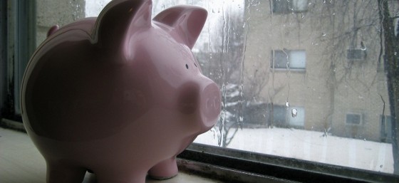 Piggy Bank Awaits the Spring by Philip Brewer from Flickr (Creative Commons License)