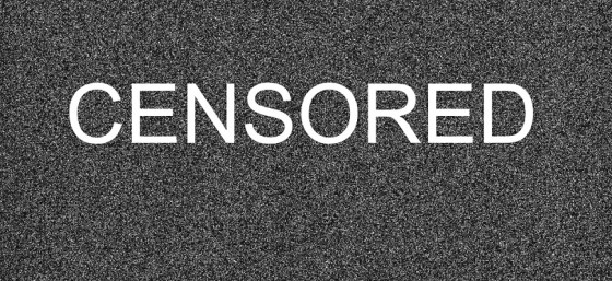 Censored by Peter Massas from Flickr (Creative Commons License)