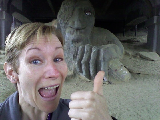 Last Day in Seattle - Visiting the Troll