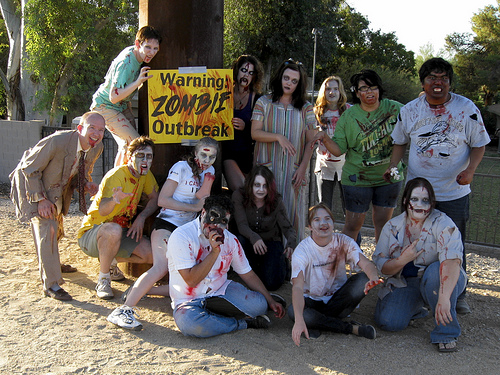 Zombathalon - Zombie Outbreak Warning! by Moriartys from Flickr