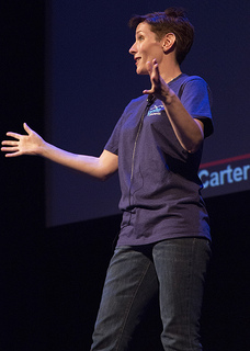 Speaking at Ignite Phoenix #14 by Tom Stokes from Flickr (Creative Commons License)