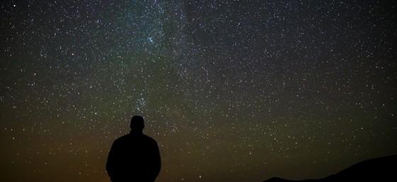 Dave Checking out the Perseid Meteor Shower at 10,000 Feet by Dave Dugdale from Flickr (Creative Commons License)