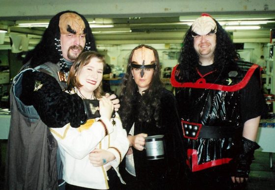 Hanging with the Klingons, Grand Slam Star Trek Convention, 2001